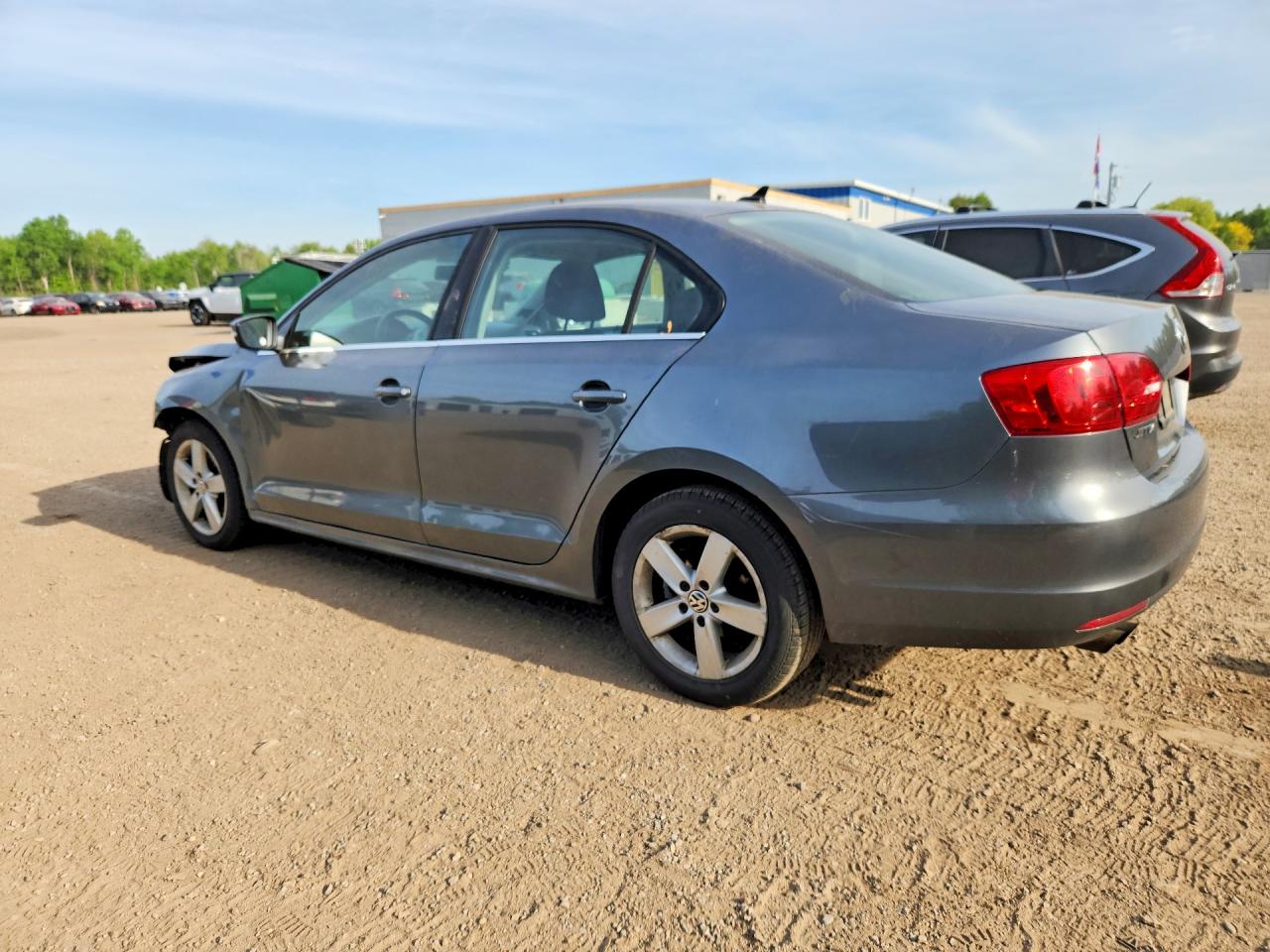 2013 Volkswagen Jetta Tdi Gray vin: 3VWLL7AJ4DM352227