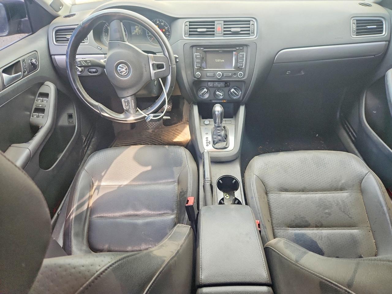 2013 Volkswagen Jetta Tdi Black vin: 3VWLL7AJ4DM368203