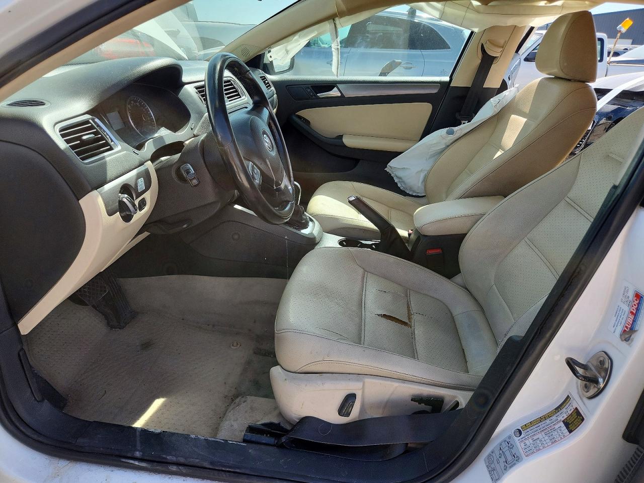 2013 Volkswagen Jetta Tdi White vin: 3VWLL7AJ4DM414080