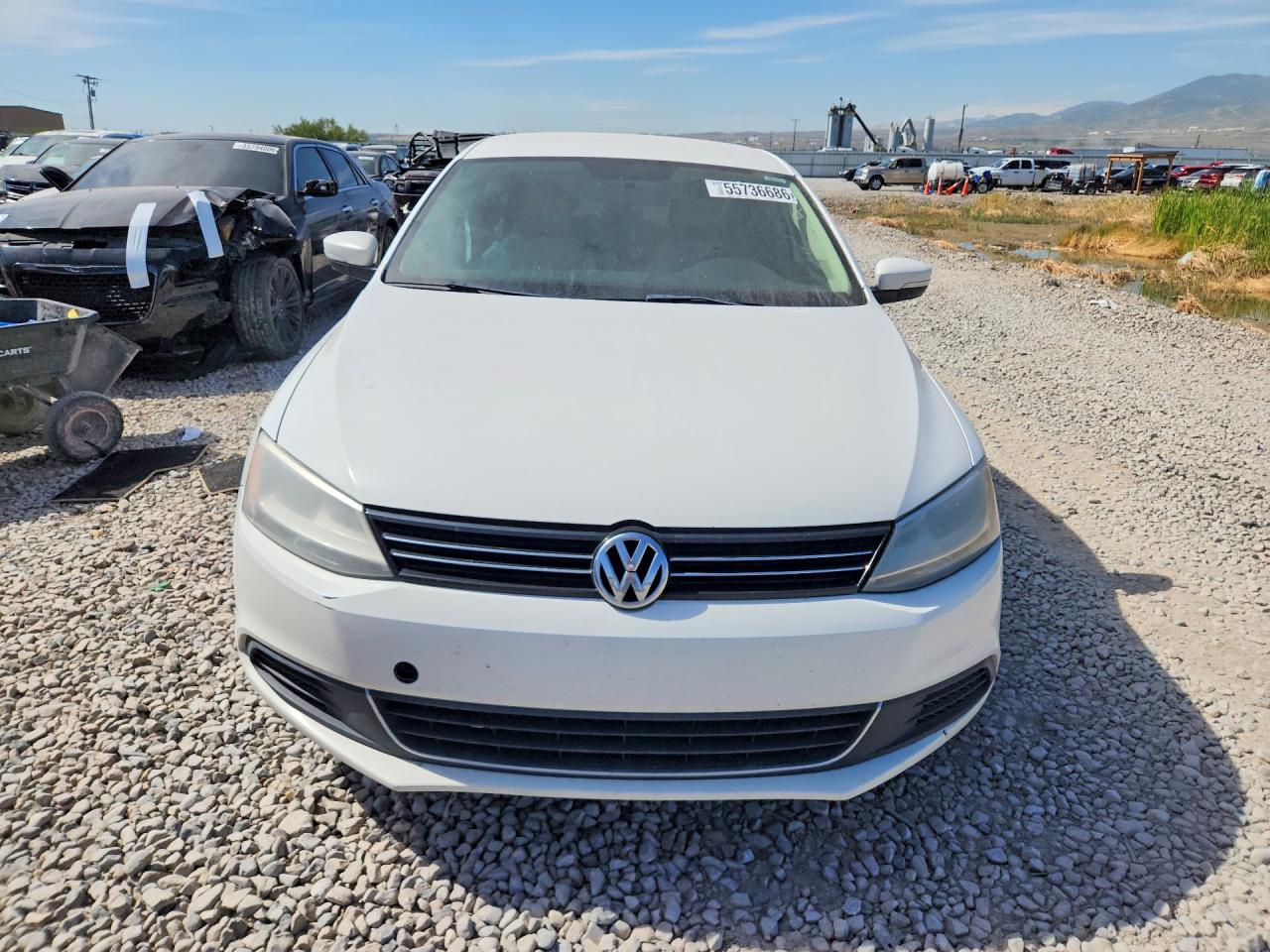2013 Volkswagen Jetta Tdi White vin: 3VWLL7AJ4DM414080