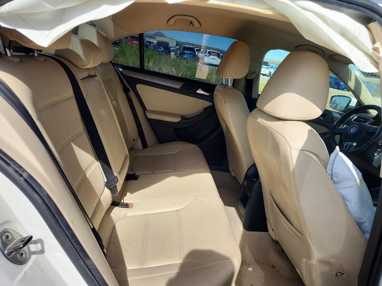 2013 Volkswagen Jetta Tdi White vin: 3VWLL7AJ4DM414080