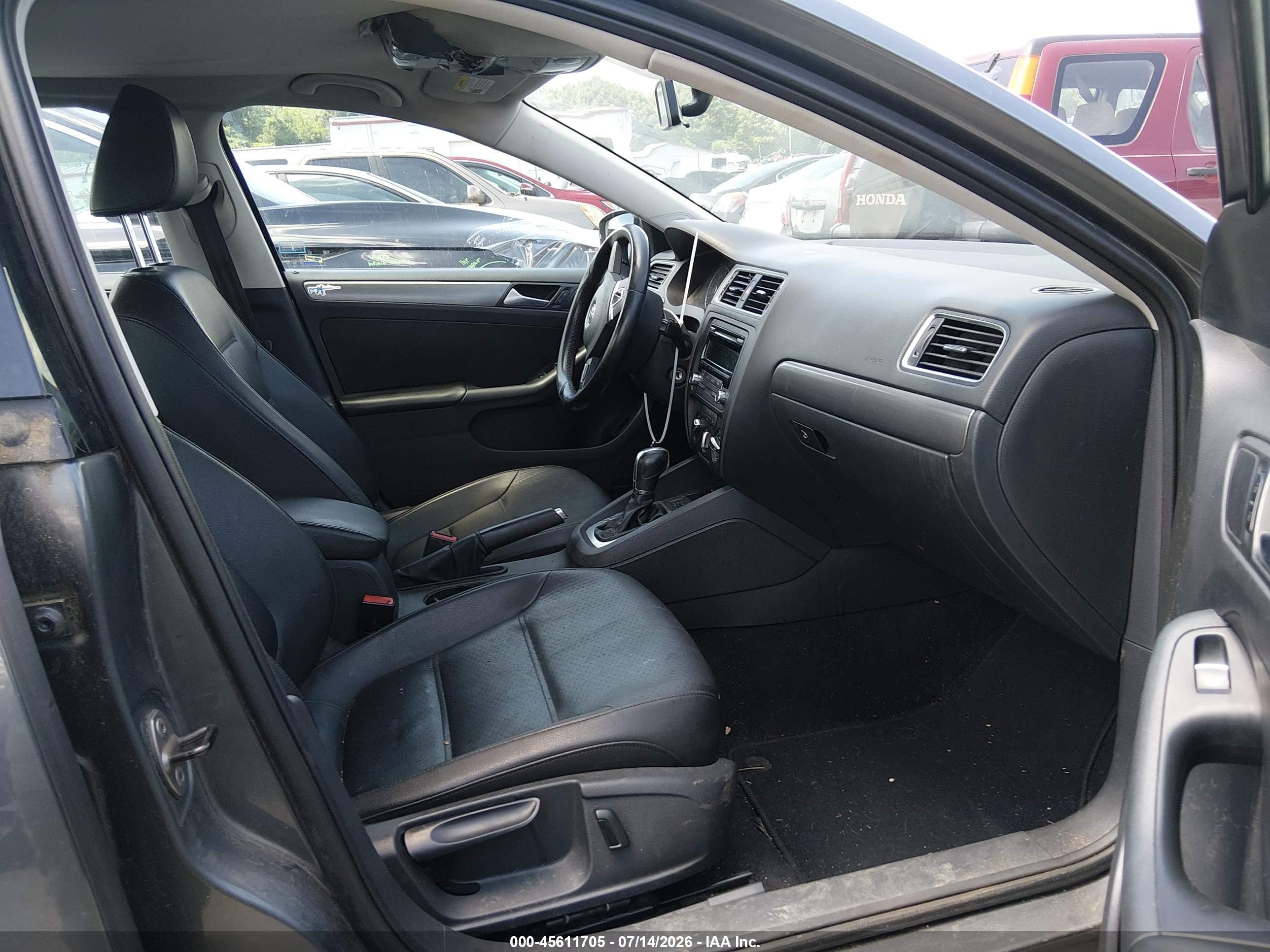 2014 Volkswagen Jetta 2.0l Tdi Gray vin: 3VWLL7AJ4EM282116