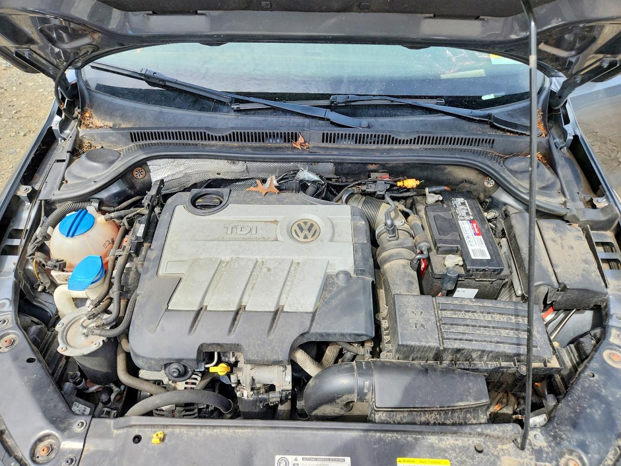 2014 Volkswagen Jetta Tdi Gray vin: 3VWLL7AJ4EM303160