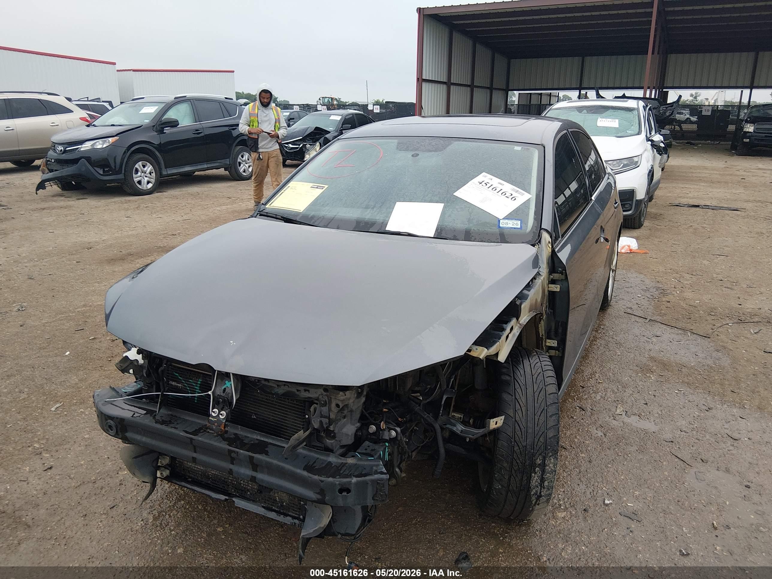 2014 Volkswagen Jetta 2.0l Tdi Gray vin: 3VWLL7AJ4EM380109