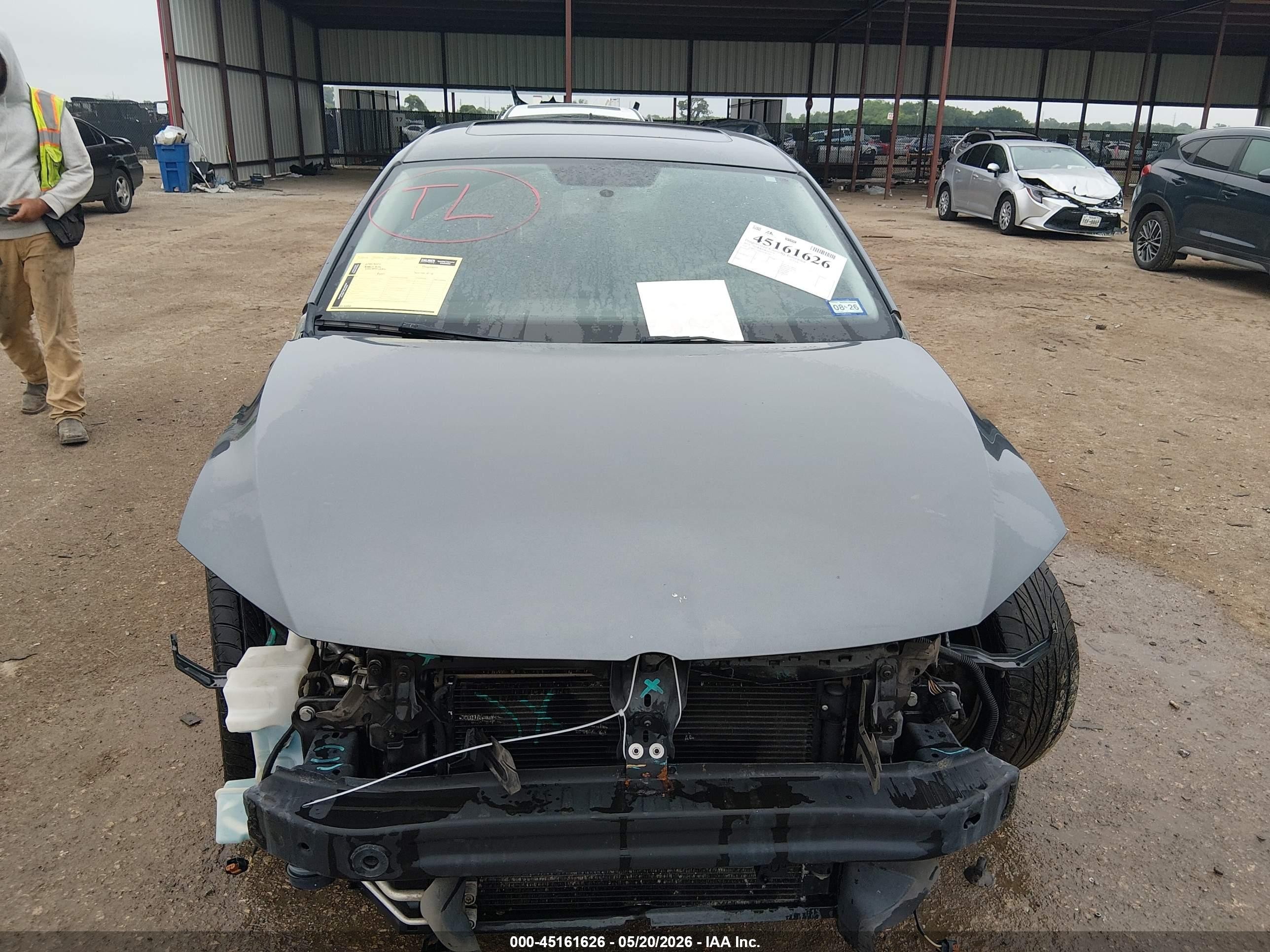 2014 Volkswagen Jetta 2.0l Tdi Gray vin: 3VWLL7AJ4EM380109