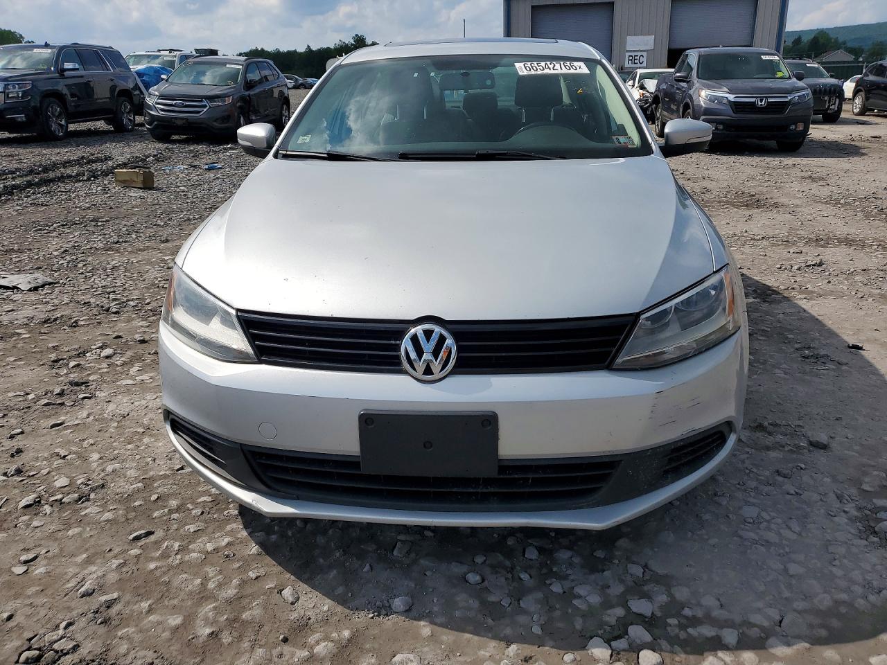 2012 Volkswagen Jetta Tdi Silver vin: 3VWLL7AJ5CM004323