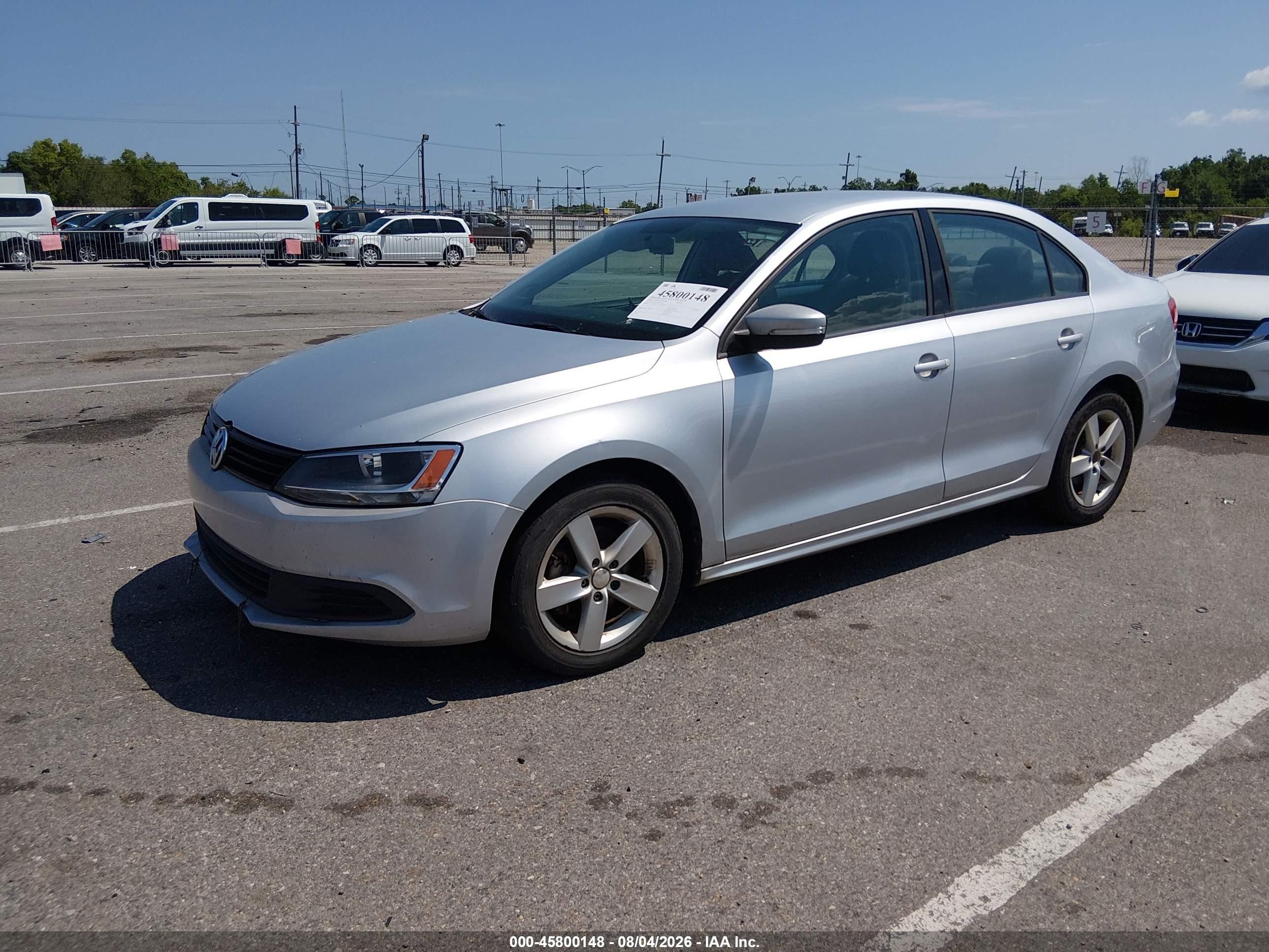 2012 Volkswagen Jetta 2.0l Tdi Silver vin: 3VWLL7AJ5CM012552