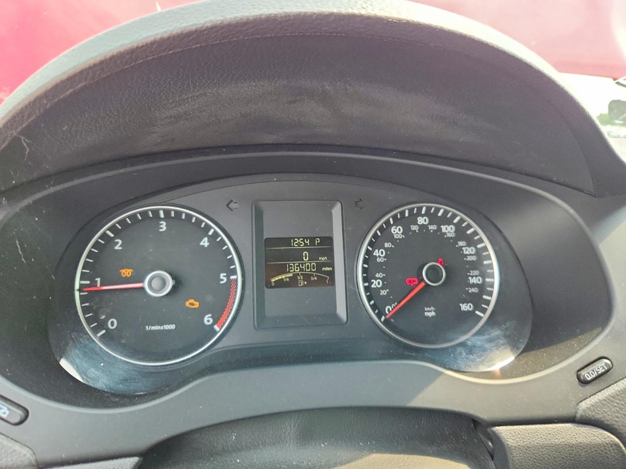 2012 Volkswagen Jetta Tdi Red vin: 3VWLL7AJ5CM329005