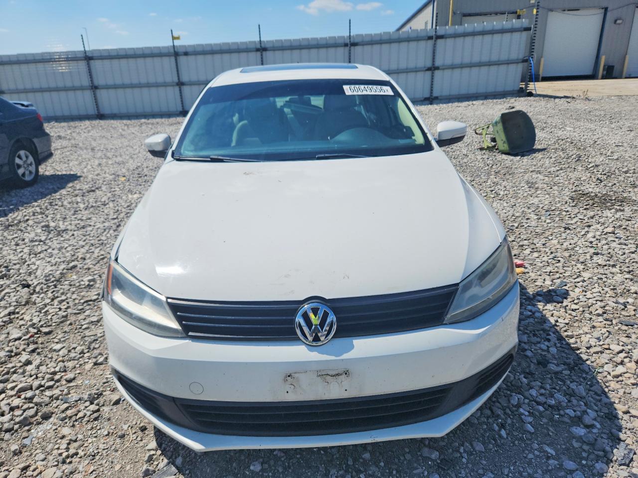 2012 Volkswagen Jetta Tdi White vin: 3VWLL7AJ5CM377555