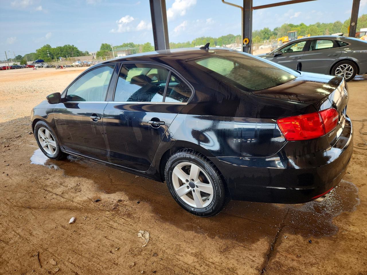 2013 Volkswagen Jetta Tdi Black vin: 3VWLL7AJ5DM251388