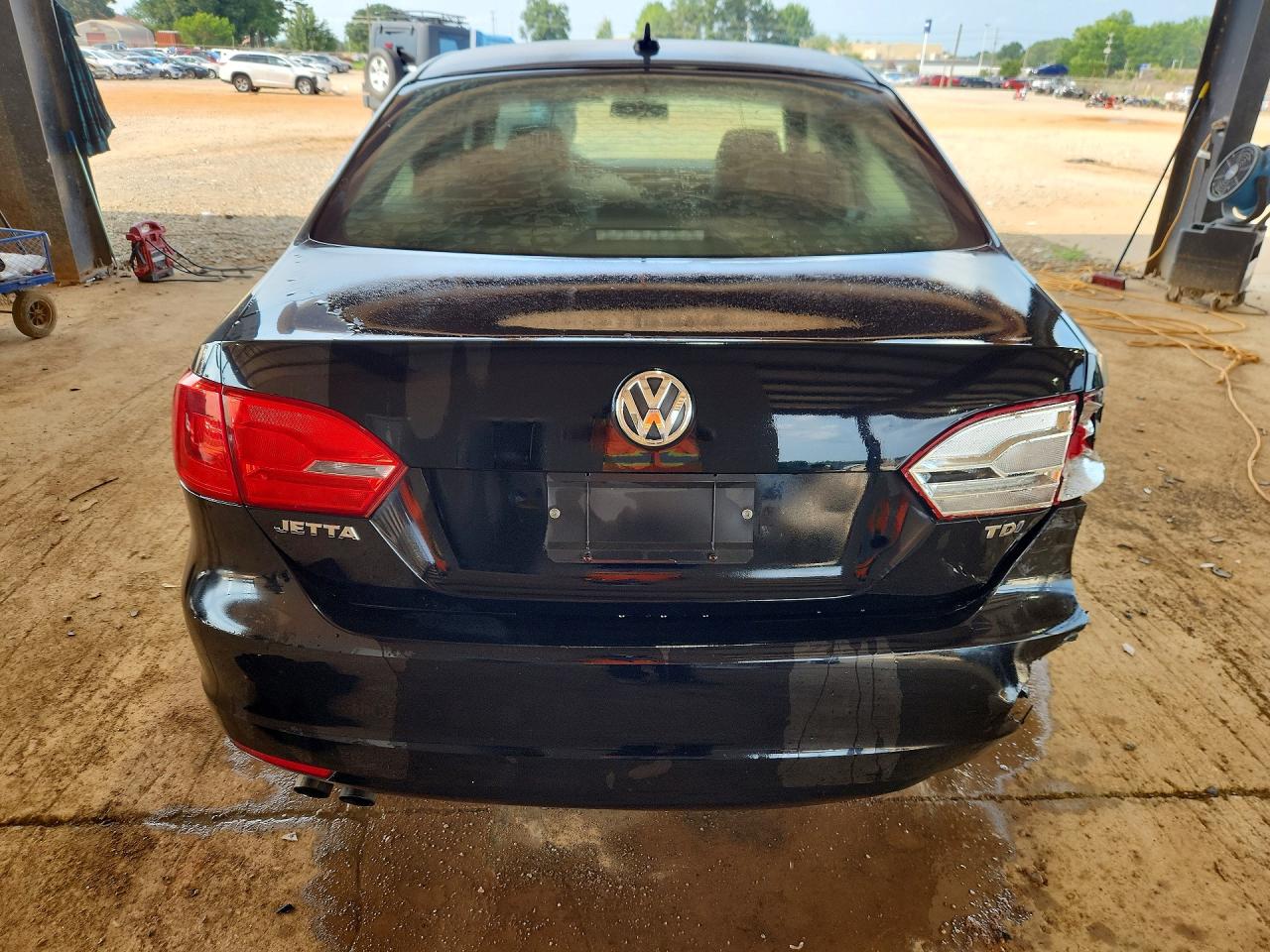 2013 Volkswagen Jetta Tdi Black vin: 3VWLL7AJ5DM251388