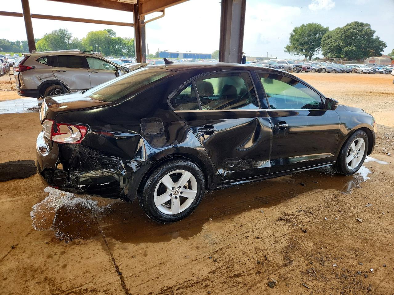 2013 Volkswagen Jetta Tdi Black vin: 3VWLL7AJ5DM251388