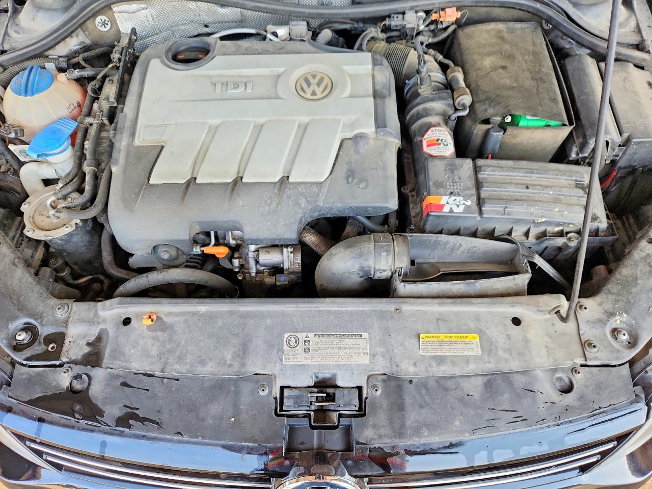 2013 Volkswagen Jetta Tdi Black vin: 3VWLL7AJ5DM251388