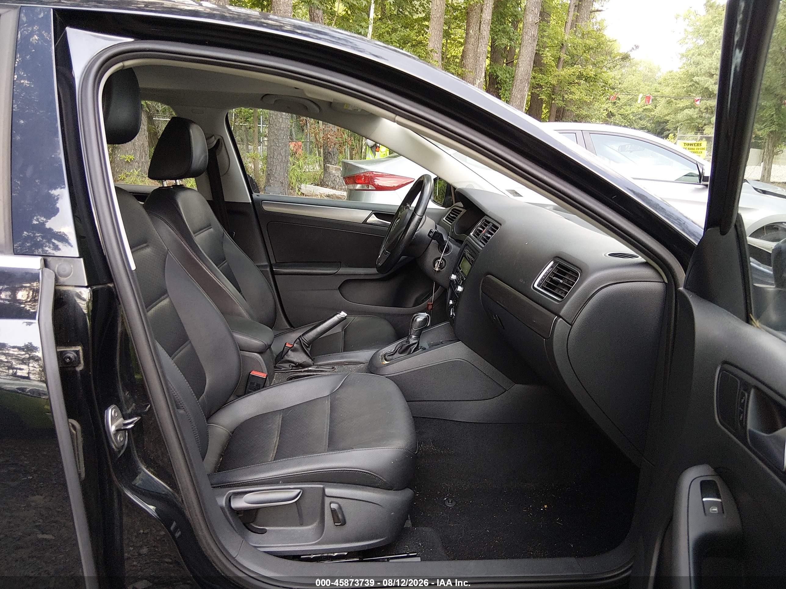 2013 Volkswagen Jetta 2.0l Tdi Black vin: 3VWLL7AJ5DM415514