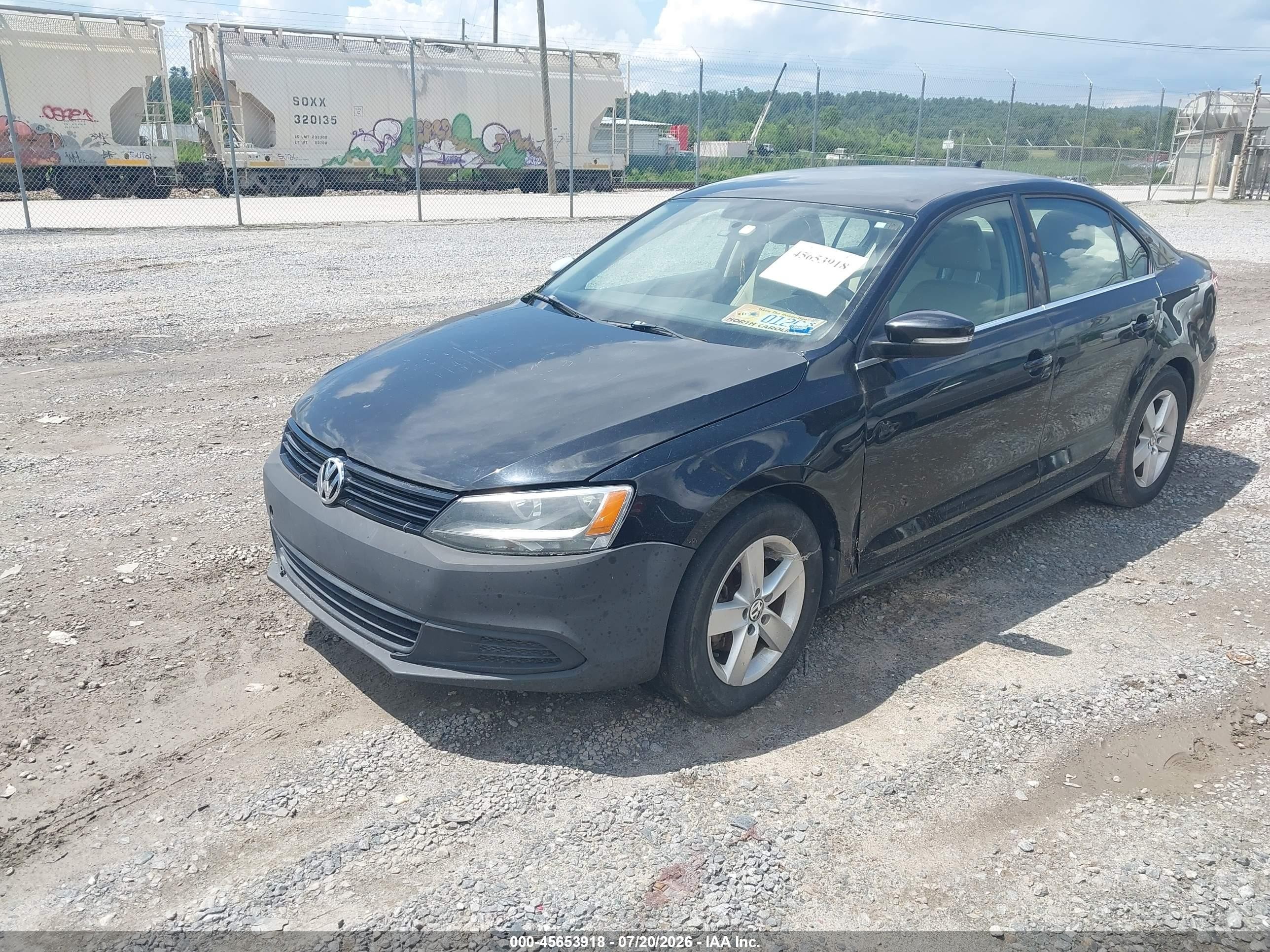 2014 Volkswagen Jetta 2.0l Tdi Black vin: 3VWLL7AJ5EM310022
