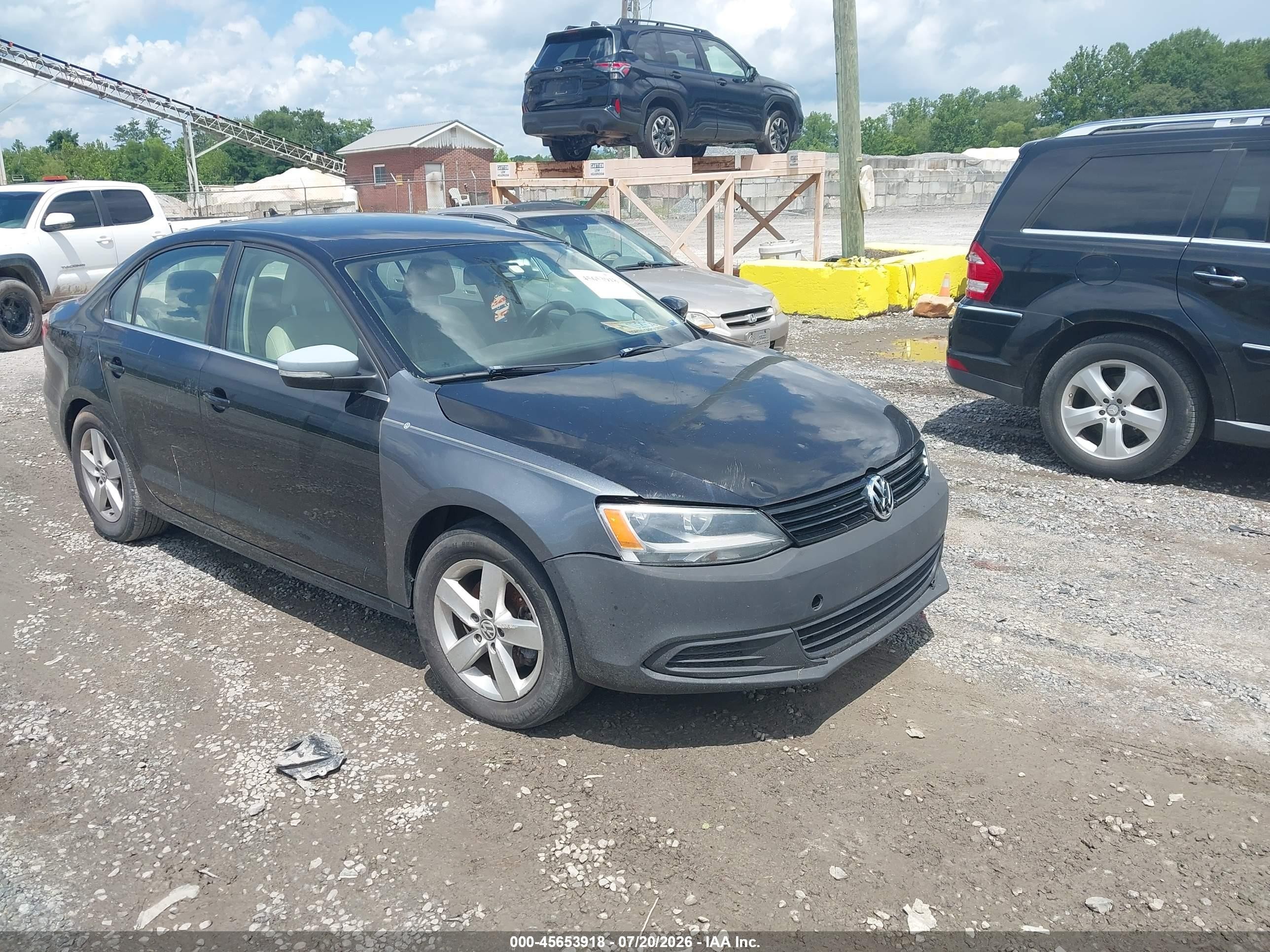 2014 Volkswagen Jetta 2.0l Tdi Black vin: 3VWLL7AJ5EM310022