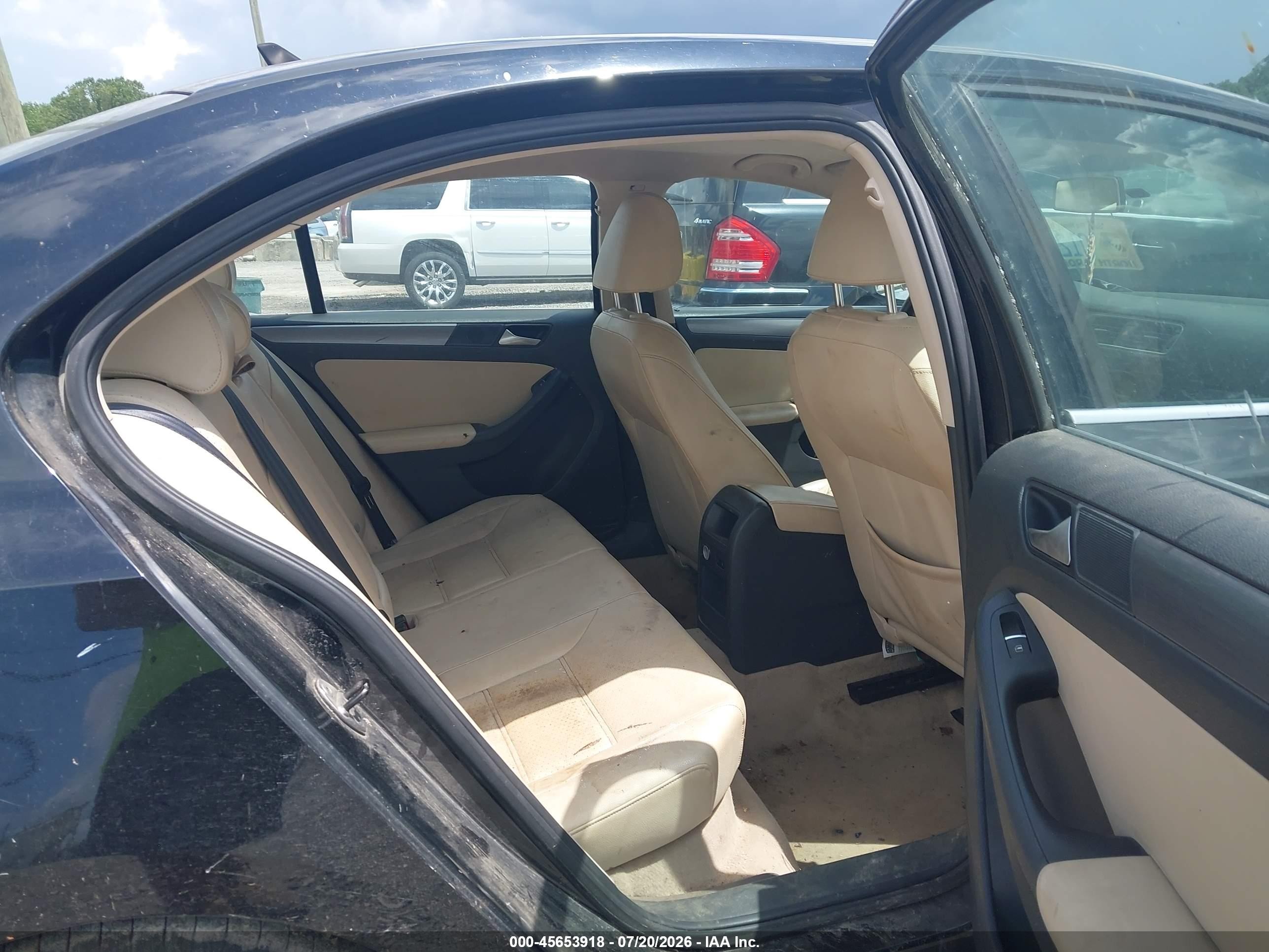 2014 Volkswagen Jetta 2.0l Tdi Black vin: 3VWLL7AJ5EM310022