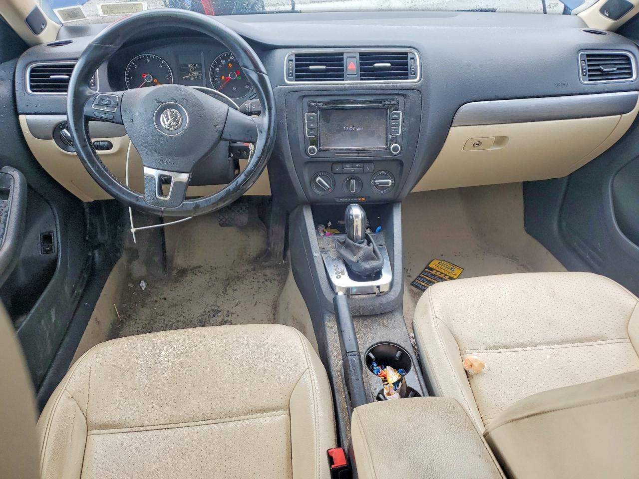 2014 Volkswagen Jetta Tdi Blue vin: 3VWLL7AJ5EM351069