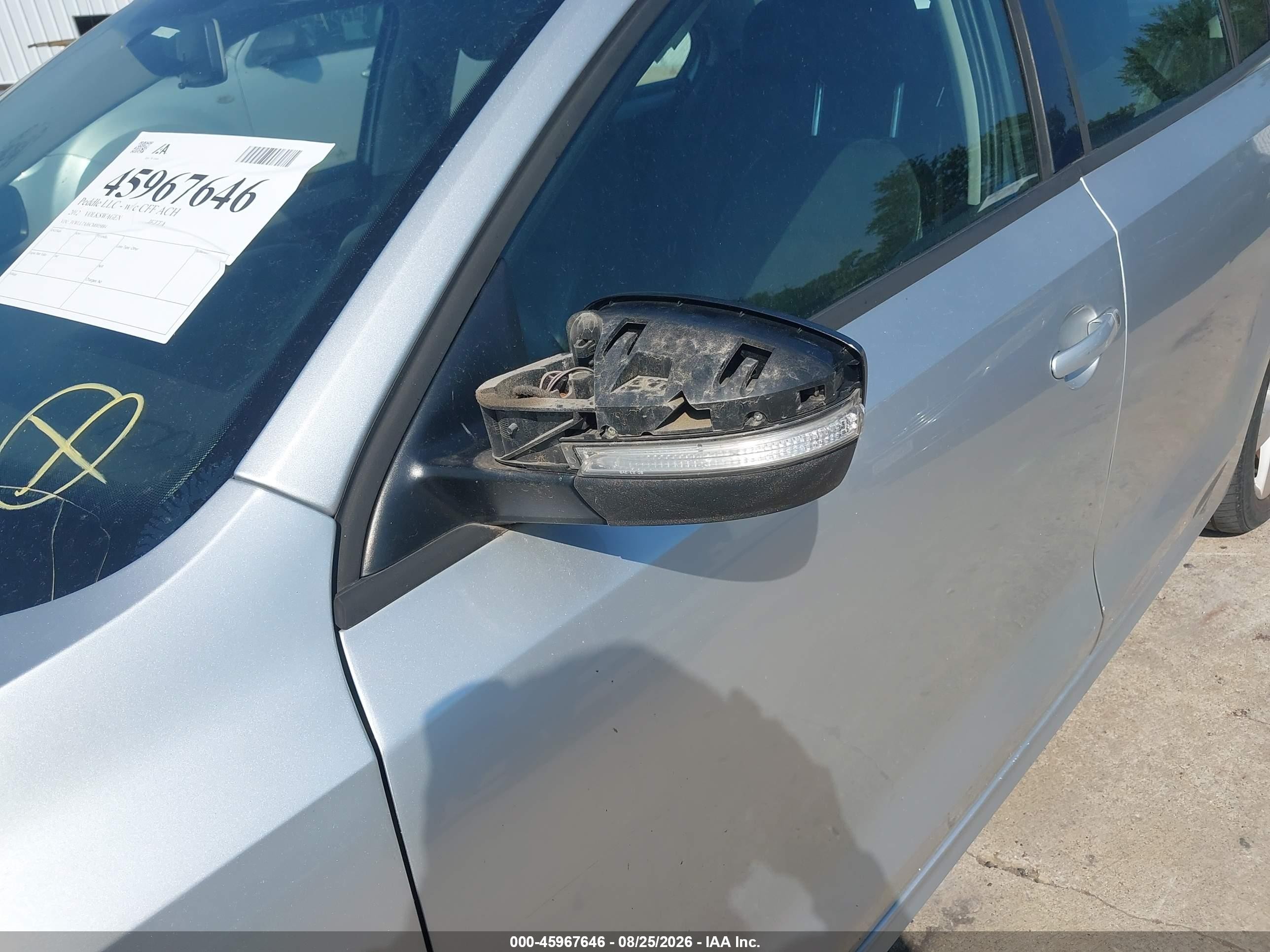 2012 Volkswagen Jetta 2.0l Tdi Silver vin: 3VWLL7AJ6CM005884