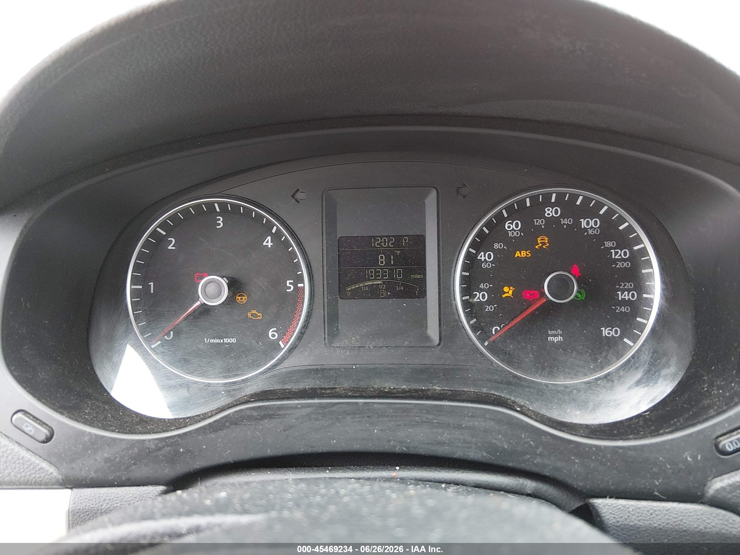 2012 Volkswagen Jetta 2.0l Tdi Red vin: 3VWLL7AJ6CM323925