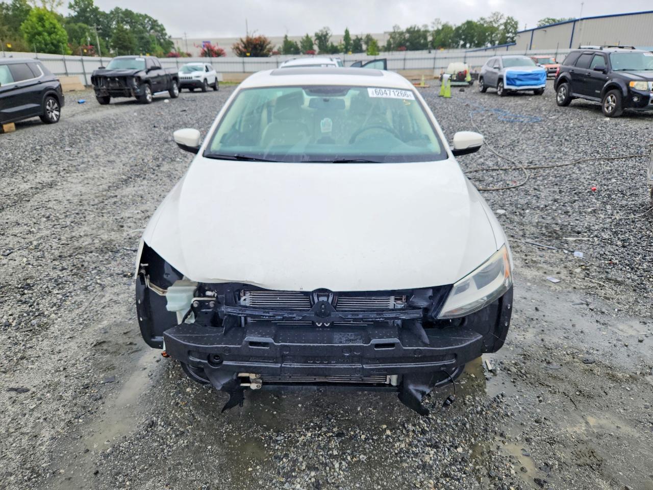 2013 Volkswagen Jetta Tdi White vin: 3VWLL7AJ6DM390784
