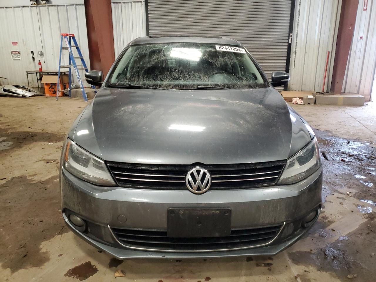 2012 Volkswagen Jetta Tdi Gray vin: 3VWLL7AJ7CM008003