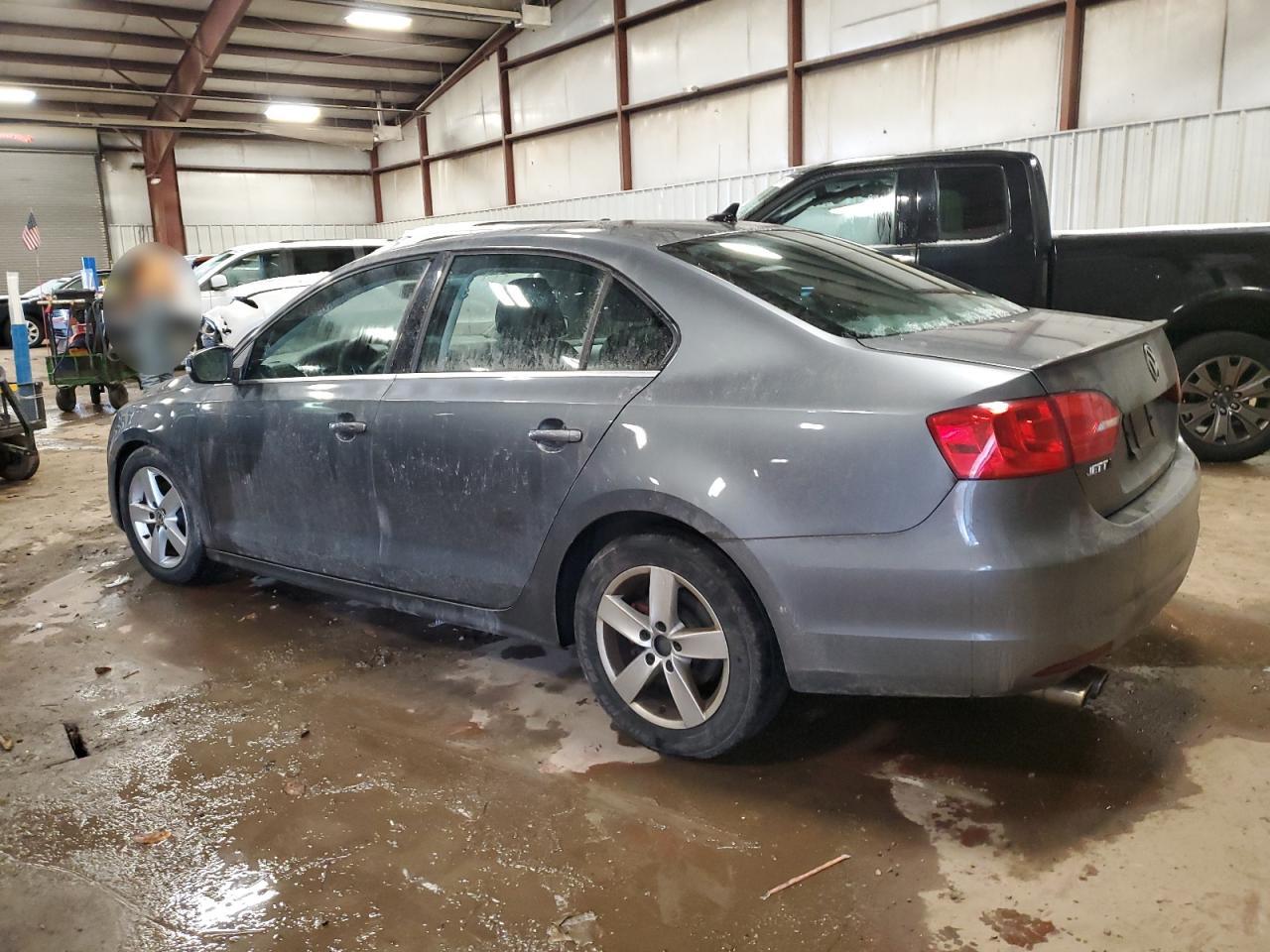 2012 Volkswagen Jetta Tdi Gray vin: 3VWLL7AJ7CM008003
