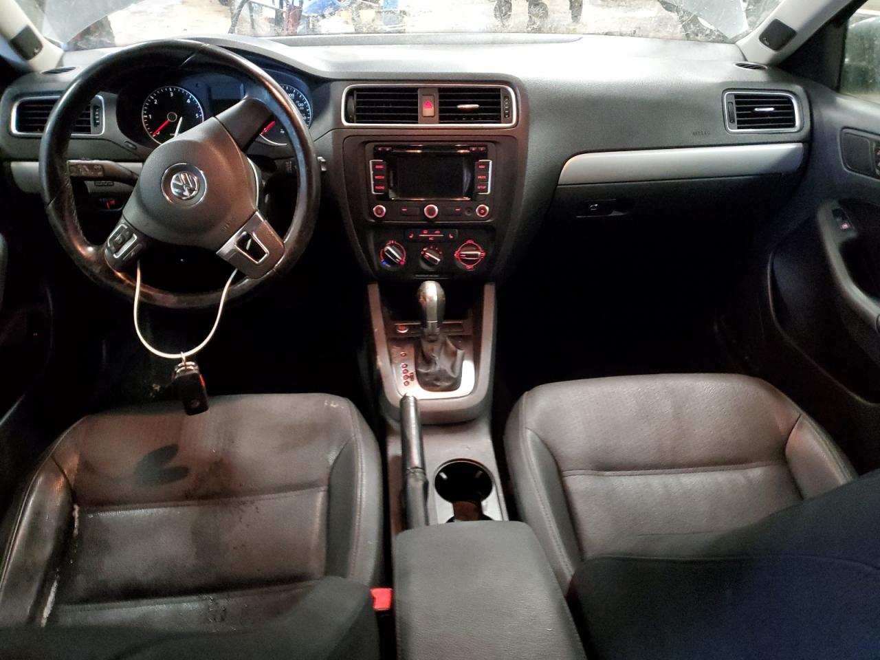 2012 Volkswagen Jetta Tdi Gray vin: 3VWLL7AJ7CM008003