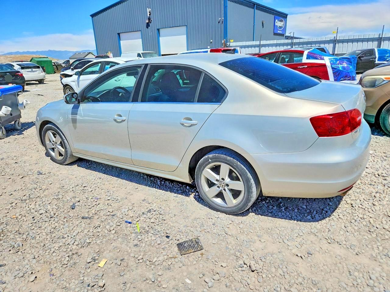 2012 Volkswagen Jetta Tdi Silver vin: 3VWLL7AJ7CM015839