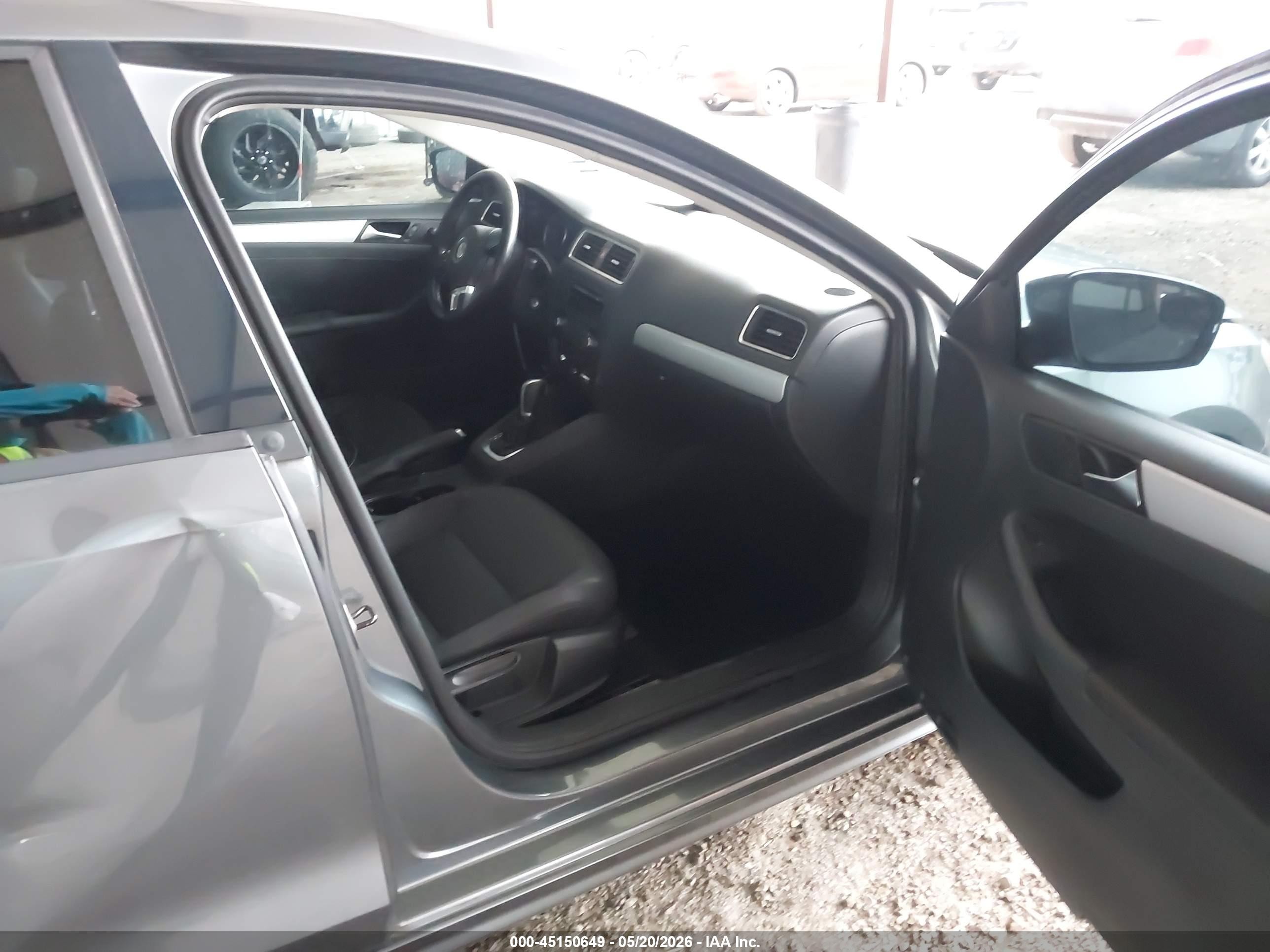 2012 Volkswagen Jetta 2.0l Tdi Gray vin: 3VWLL7AJ7CM332245