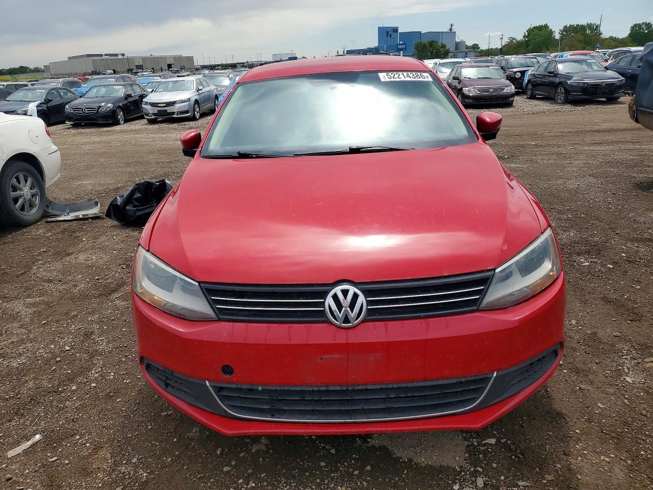 2014 Volkswagen Jetta Tdi Red vin: 3VWLL7AJ7EM275497