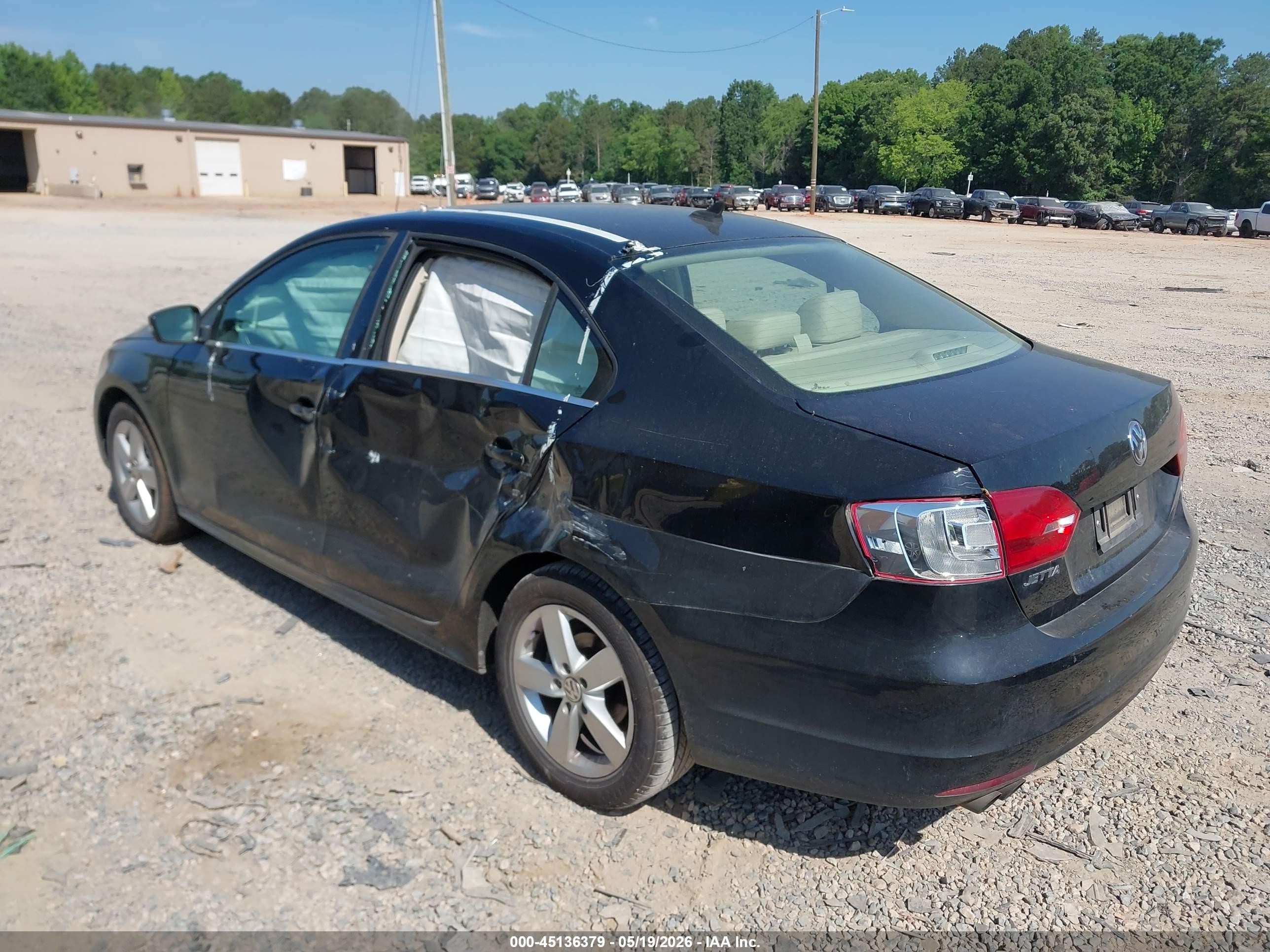 2014 Volkswagen Jetta 2.0l Tdi Black vin: 3VWLL7AJ7EM287682