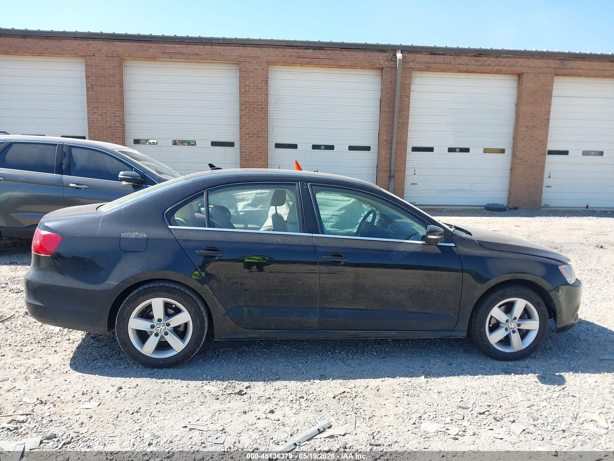 2014 Volkswagen Jetta 2.0l Tdi Black vin: 3VWLL7AJ7EM287682
