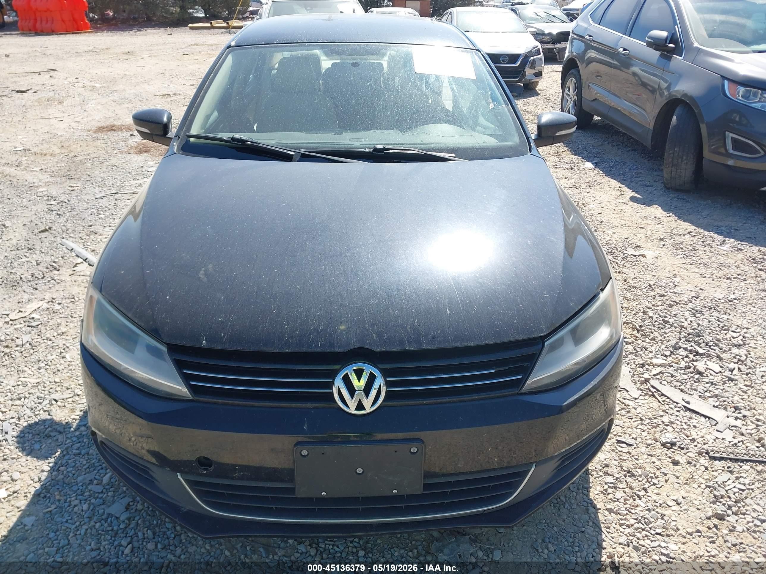 2014 Volkswagen Jetta 2.0l Tdi Black vin: 3VWLL7AJ7EM287682