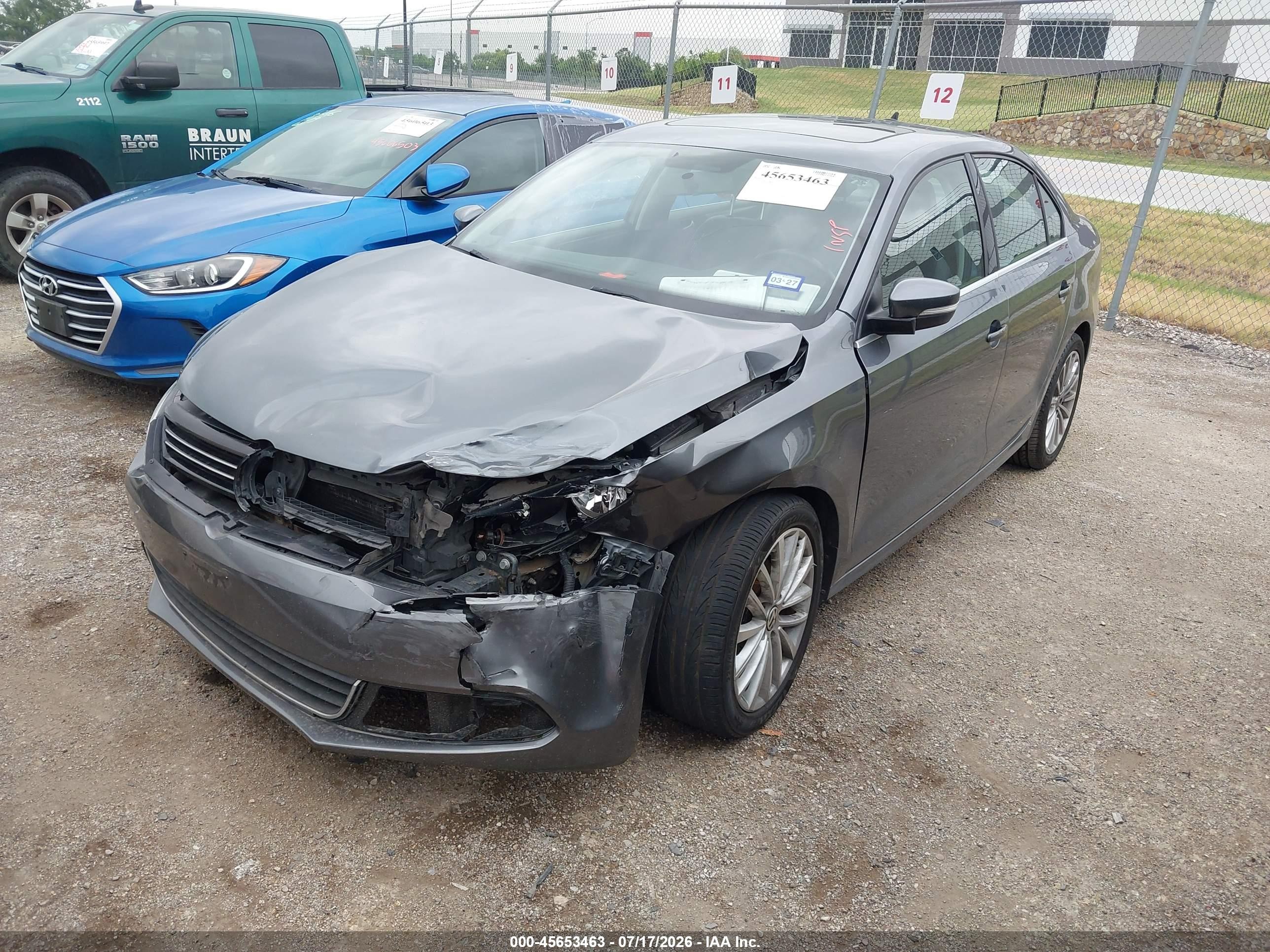 2014 Volkswagen Jetta 2.0l Tdi Gray vin: 3VWLL7AJ7EM323287