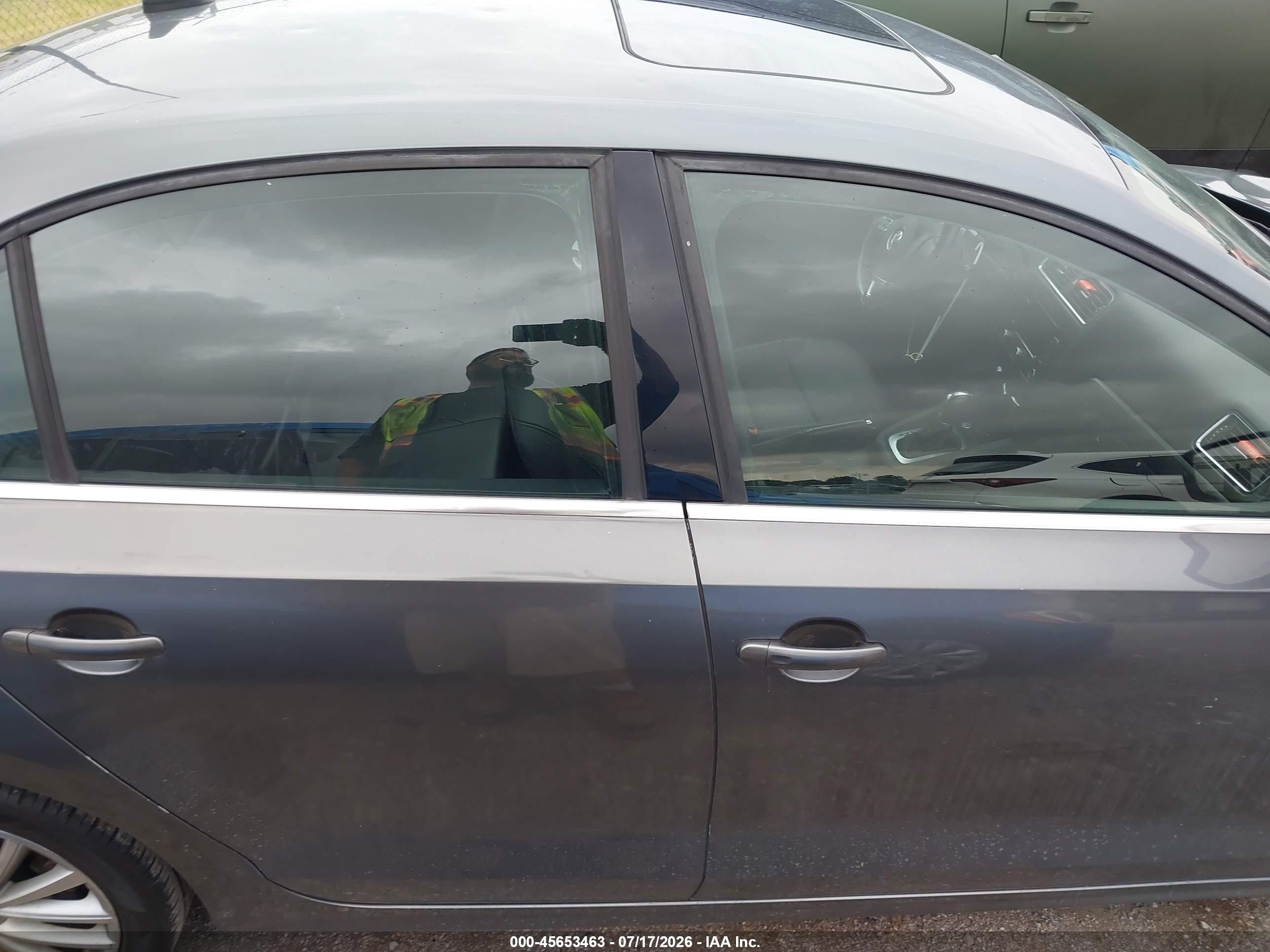 2014 Volkswagen Jetta 2.0l Tdi Gray vin: 3VWLL7AJ7EM323287