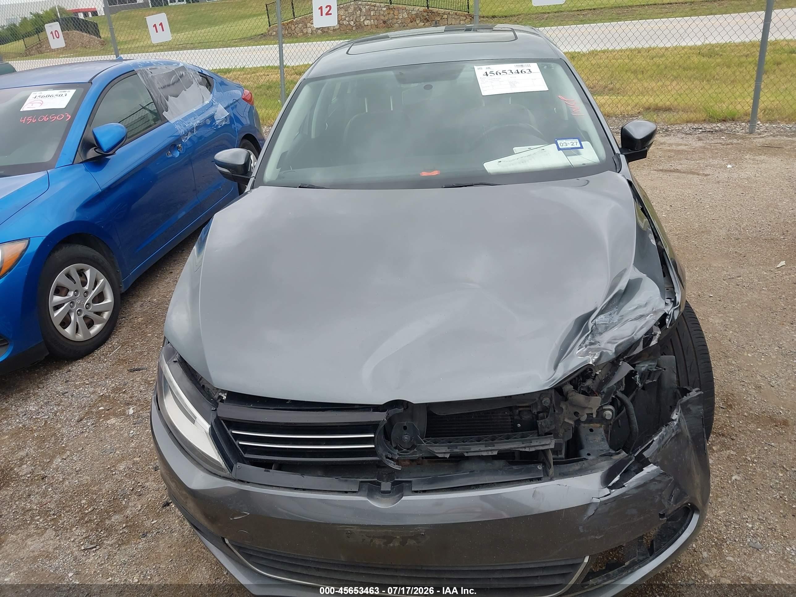 2014 Volkswagen Jetta 2.0l Tdi Gray vin: 3VWLL7AJ7EM323287