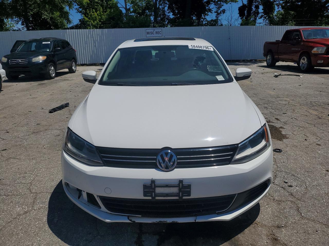 2014 Volkswagen Jetta Tdi Белый vin: 3VWLL7AJ7EM355267
