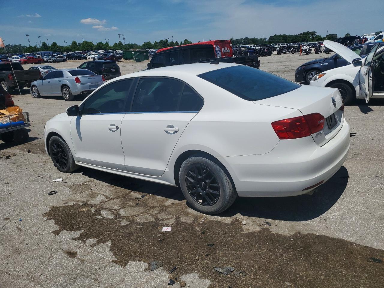 2014 Volkswagen Jetta Tdi Белый vin: 3VWLL7AJ7EM355267