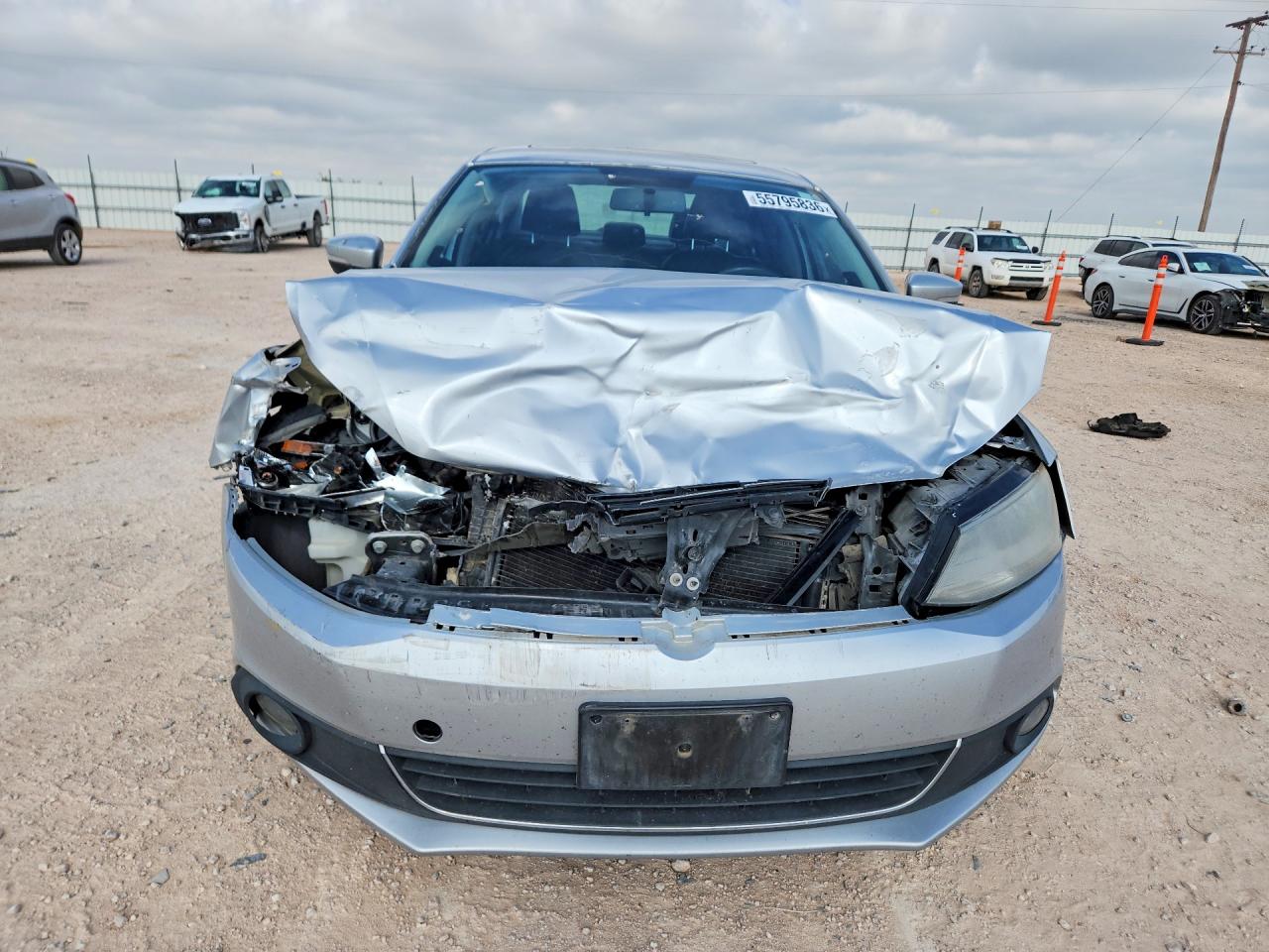 2014 Volkswagen Jetta Tdi Silver vin: 3VWLL7AJ7EM361263