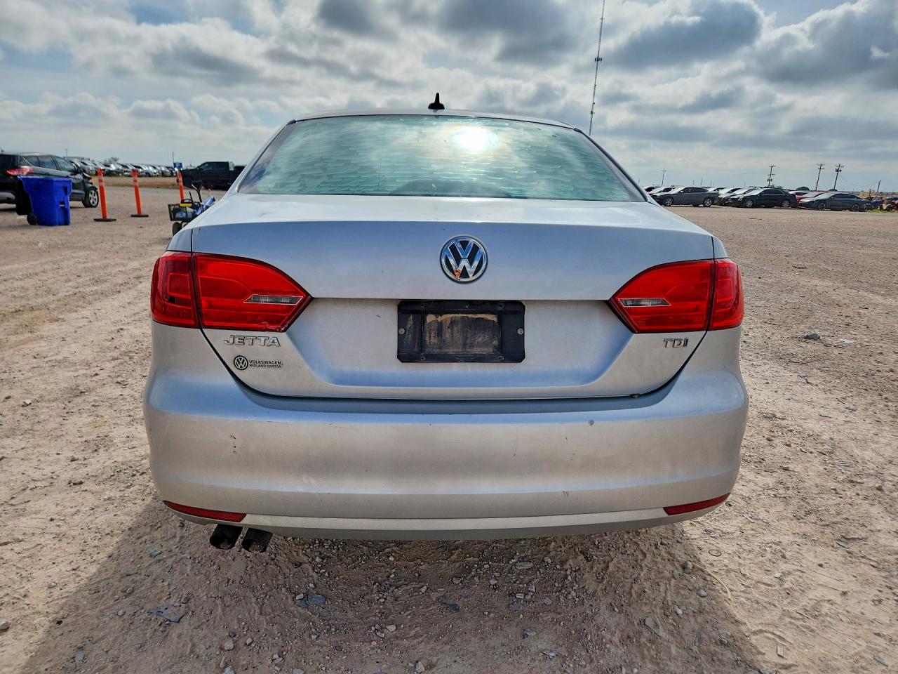 2014 Volkswagen Jetta Tdi Silver vin: 3VWLL7AJ7EM361263