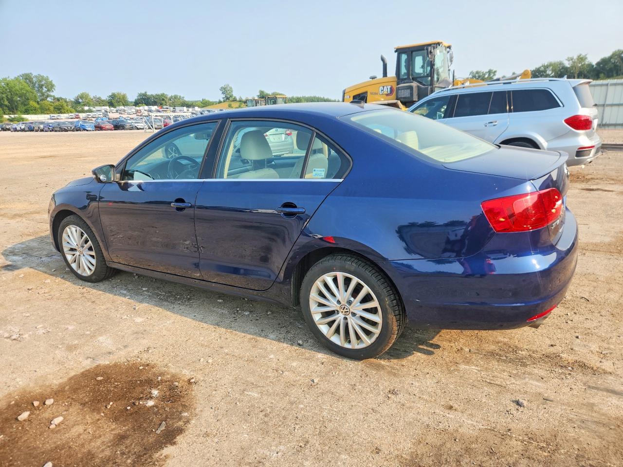 2014 Volkswagen Jetta Tdi Blue vin: 3VWLL7AJ7EM443493