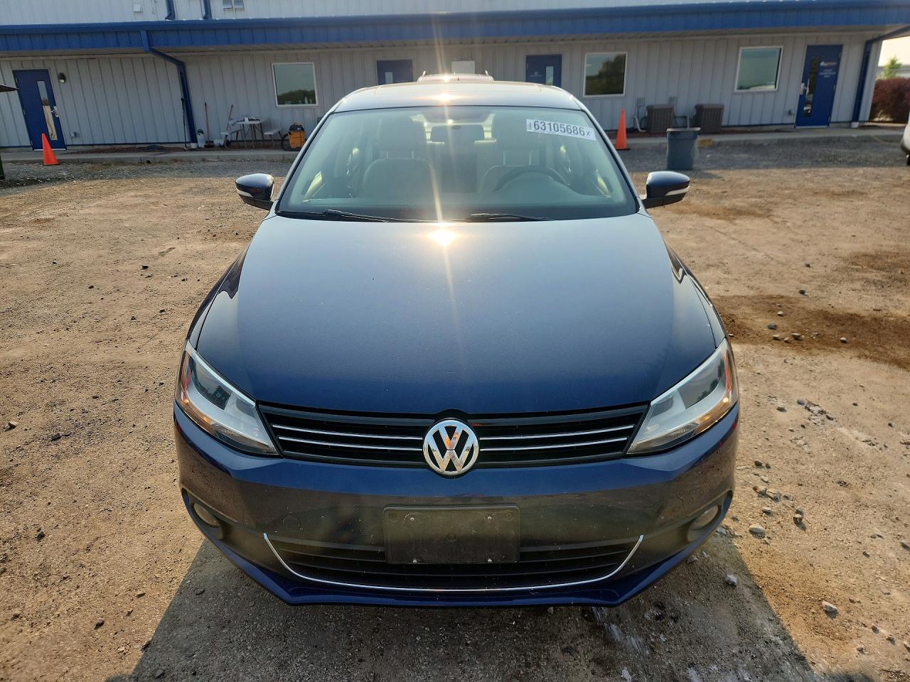 2014 Volkswagen Jetta Tdi Blue vin: 3VWLL7AJ7EM443493