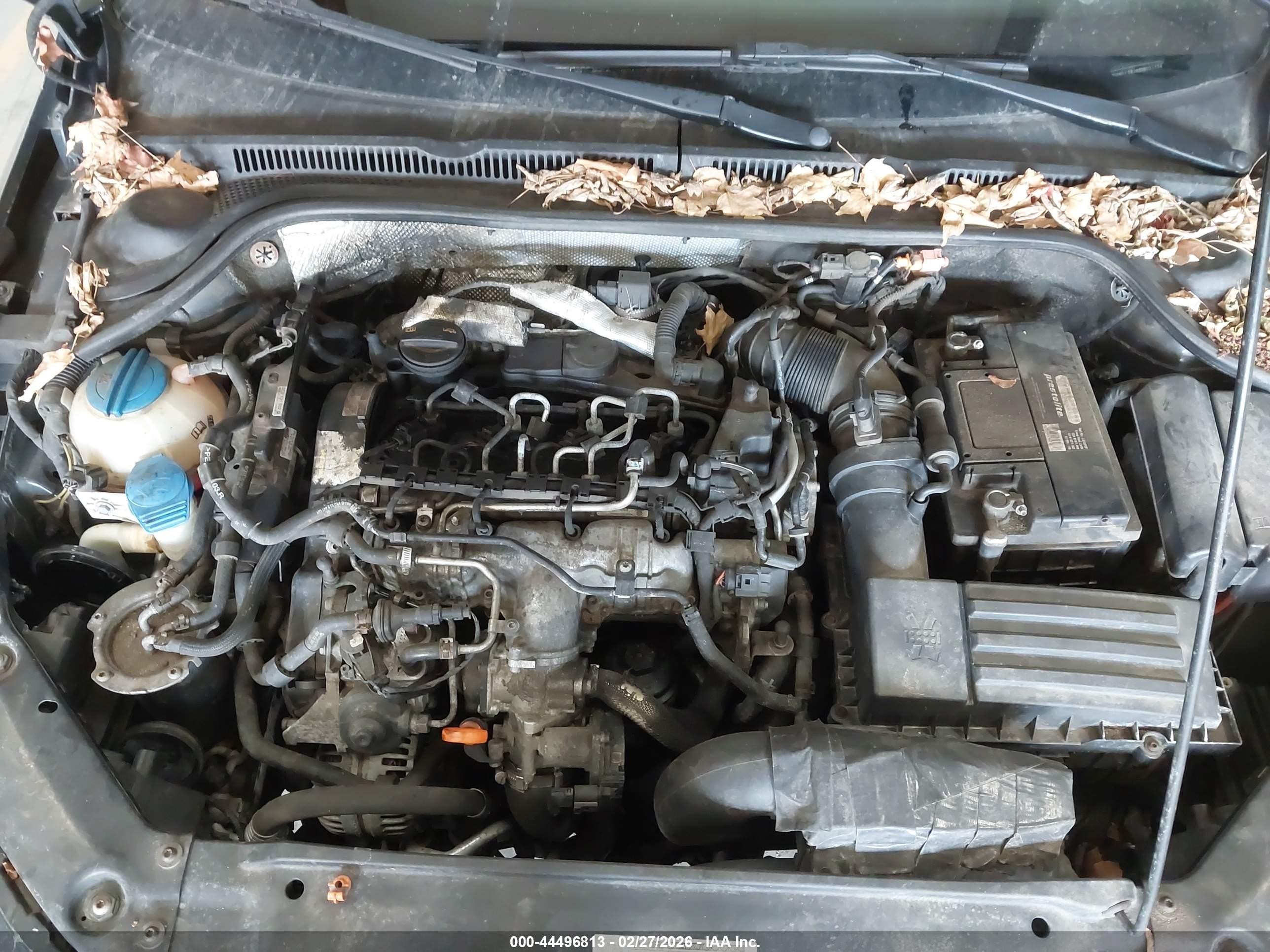 2011 Volkswagen Jetta 2.0l Tdi Black vin: 3VWLL7AJ8BM031174