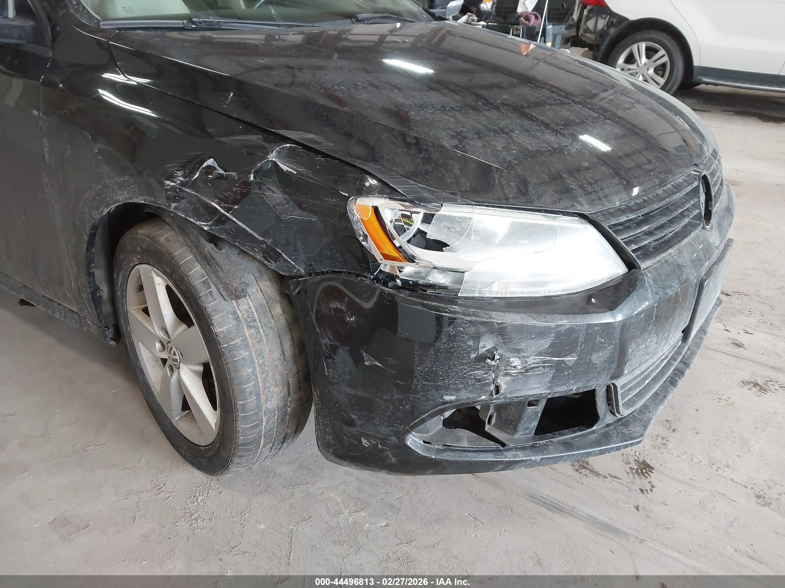 2011 Volkswagen Jetta 2.0l Tdi Black vin: 3VWLL7AJ8BM031174