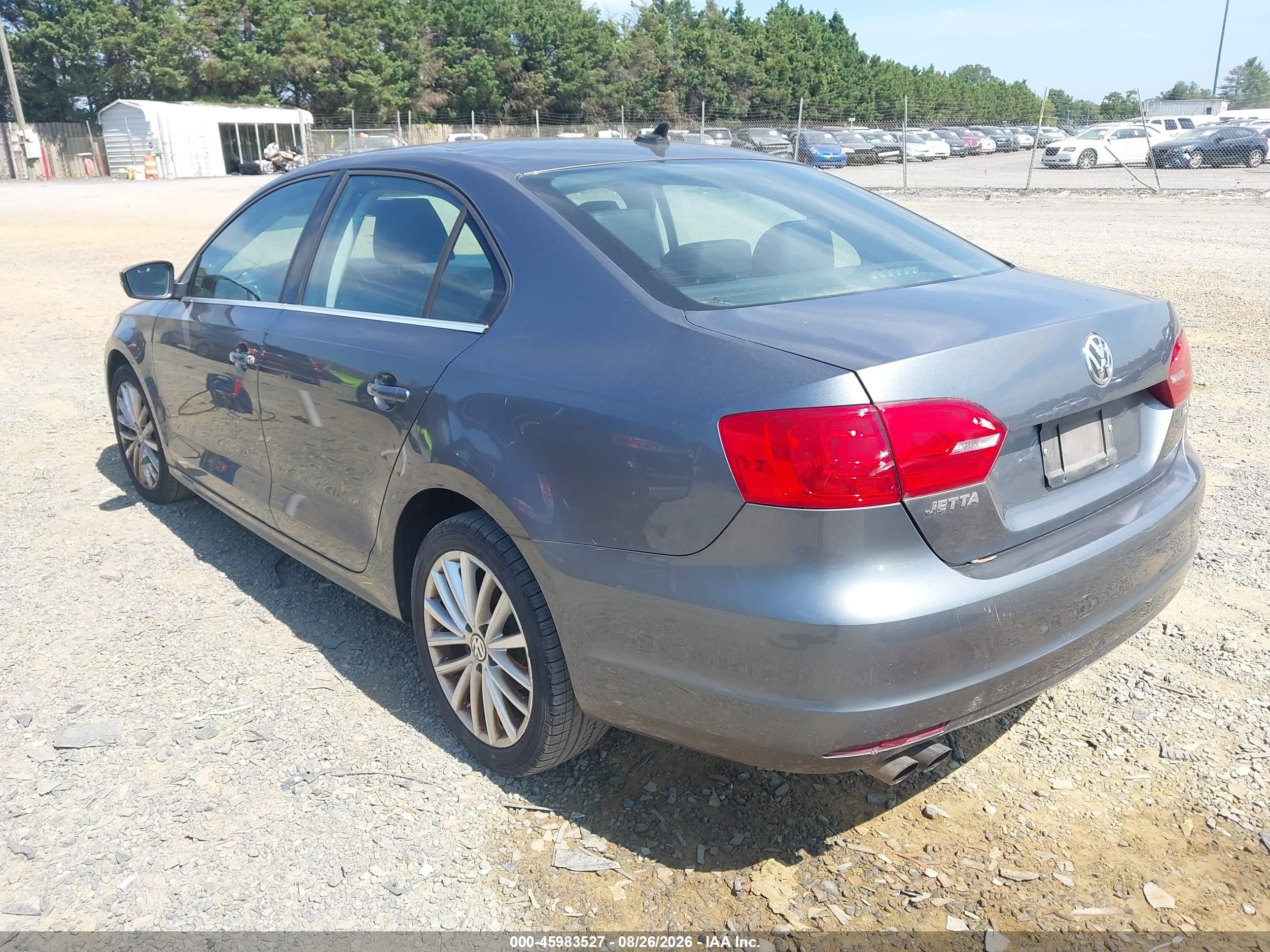 2013 Volkswagen Jetta 2.0l Tdi Gray vin: 3VWLL7AJ8DM246671