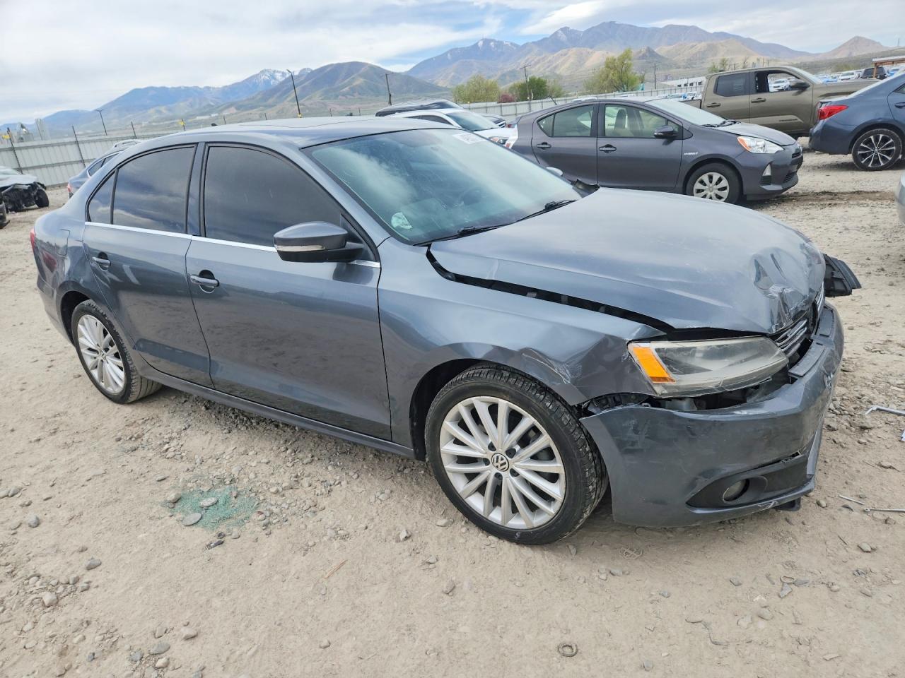 2013 Volkswagen Jetta Tdi Charcoal vin: 3VWLL7AJ8DM380953
