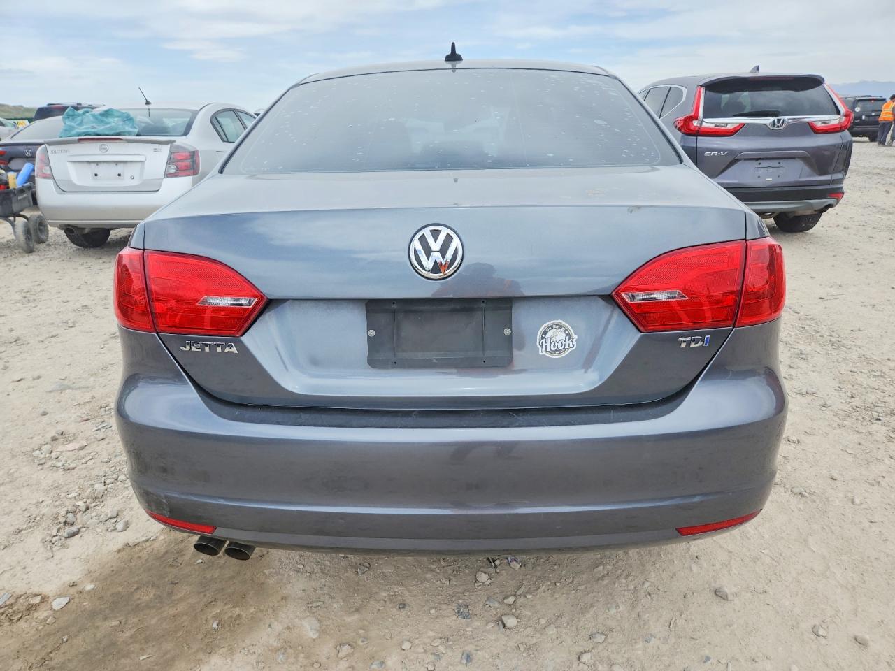 2013 Volkswagen Jetta Tdi Charcoal vin: 3VWLL7AJ8DM380953
