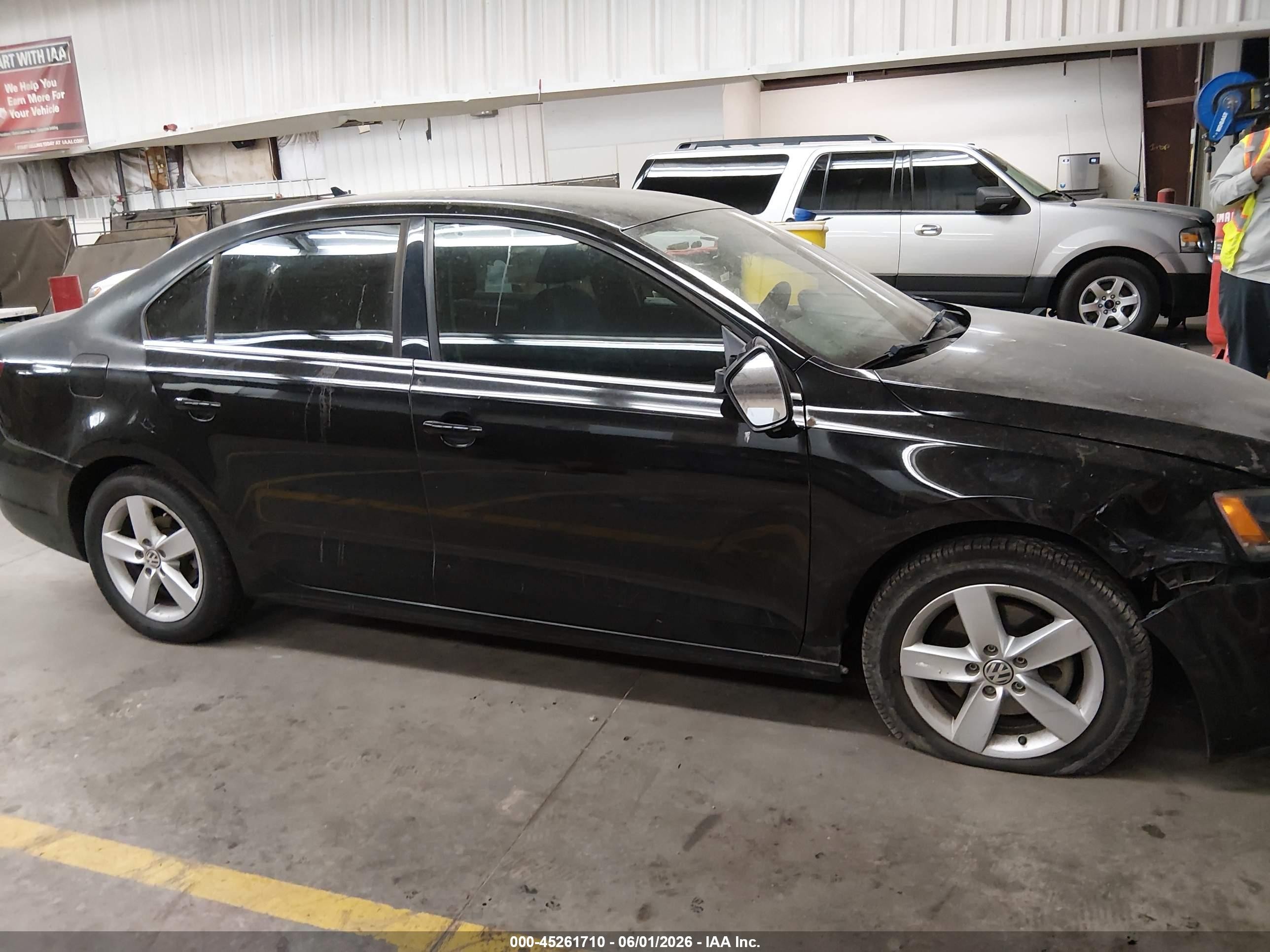2013 Volkswagen Jetta 2.0l Tdi Black vin: 3VWLL7AJ8DM410582