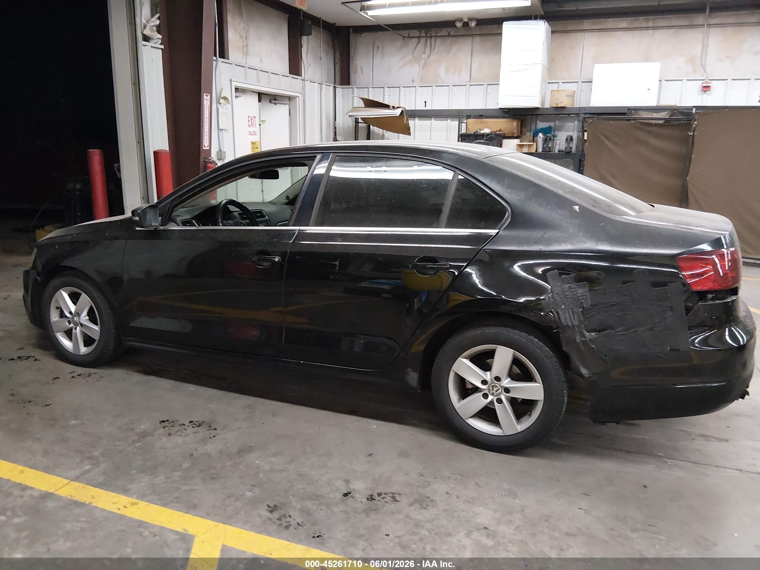 2013 Volkswagen Jetta 2.0l Tdi Black vin: 3VWLL7AJ8DM410582
